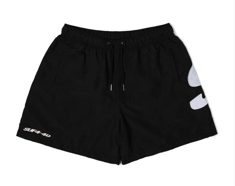 SUFGANG - BIG S Shorts "Black" - THE GAME